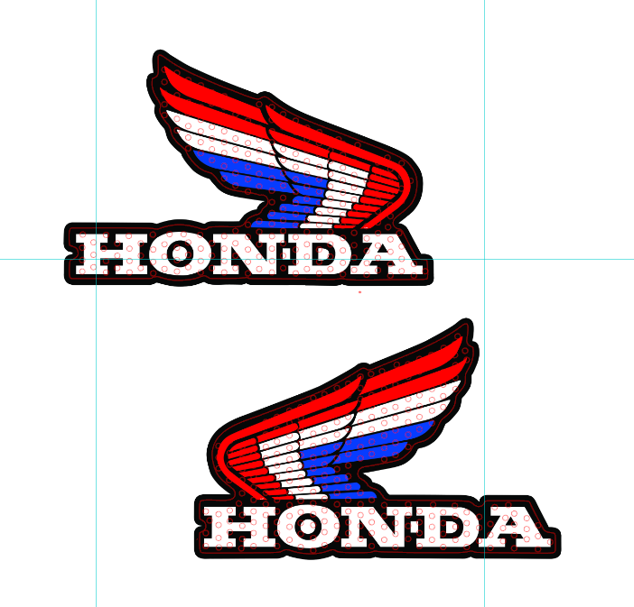 Autocollant ATC 350X TROUPS